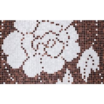 Bisazza / Mosaico - Decorations / Winter Flowers Oro Nero (Flora)
