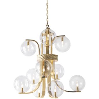 Badari / Chandeliers / Bubble Large B4-BU-BR-GL-L