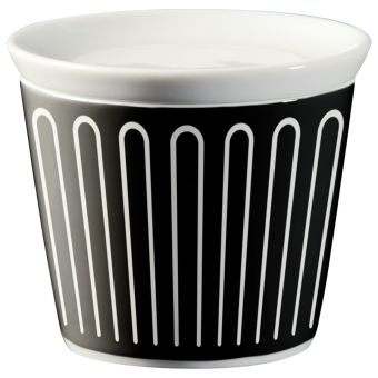 Le Porcellane / Tea & Coffee Tableware / Baroqeat Black 5876