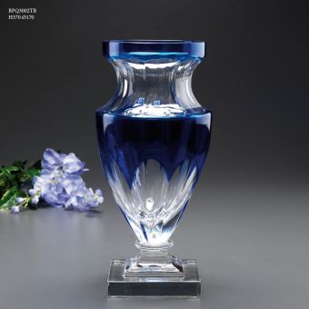 Italian Luxury Lighting / Vases / Blue Crystal BPQ3002TB