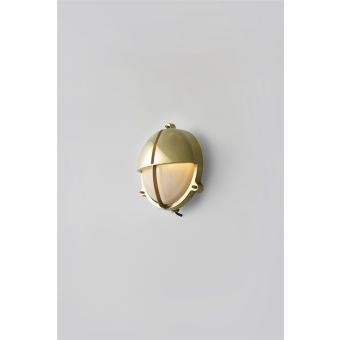 Original Btc / Wall Sconces / Brass Bulkhead 7427