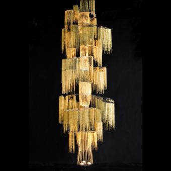 Willowlamp / Cascade Lights / Enchanted Faraway Tree 12 tier Chandelier