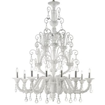 Glass & Glass Murano / Chandeliers / Traditional Venetian chandeliers C-1980/12