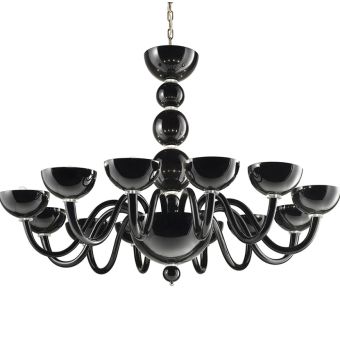 Glass & Glass Murano / Chandeliers / Contemporary Venetian chandeliers C-NEO/12