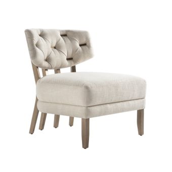 Adriana Hoyos / Chairs without Arms / Caramelo Upholstered Chair 140