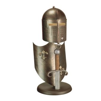 Elstead Lighting / Table Lamps / Crusader Burnished Bronze