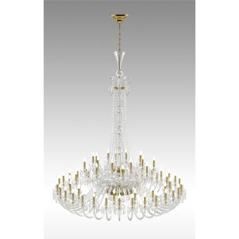 Italian Luxury Lighting / Chandeliers / Elegance Large Crystal 64 Lights D1201 064