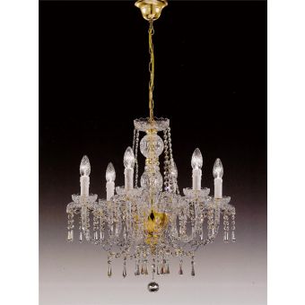 Italian Luxury Lighting / Chandeliers / Elegance Crystal 6 Lights D1310 006