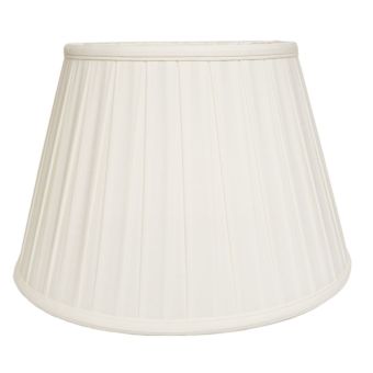 Elstead Lighting / / 14"" Cotton Box Pleat Ivory (35Cm)
