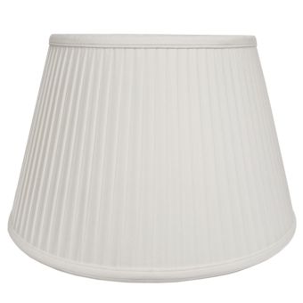 Elstead Lighting / / 16"" Cotton Fine/Pencil Pleat Ivory (41Cm)