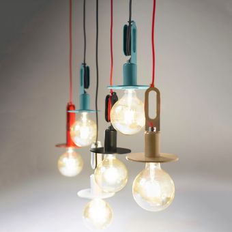 Zava Driyos Naked / Decorative Minimalist Pendant lamp, Height Adjustable