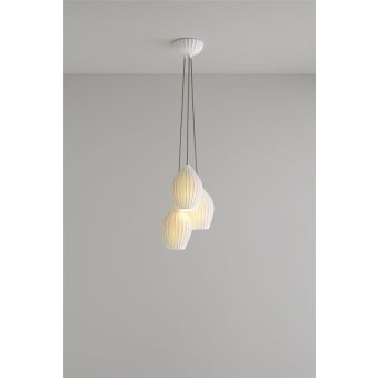 Original BTC / Pendants & Suspension Lights / Fin Grouping of 3