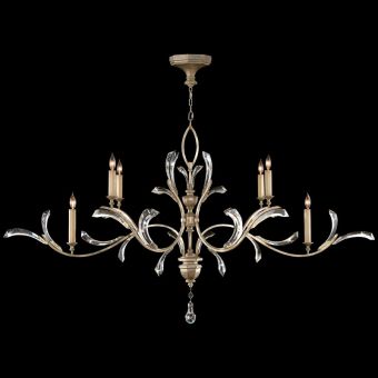 Beveled Arcs 74″ Oblong Chandelier 700840 by Fine Art Handcrafted Lighting