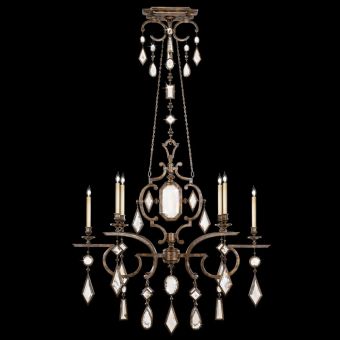 Encased Gems 50″ Oval Chandelier 708940 by Fine Art Handcrafted Lighting