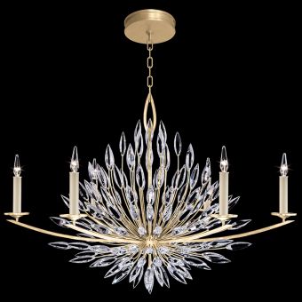 Lily Buds 48″ Oblong Chandelier 883240 by Fine Art Handcrafted Lighting
