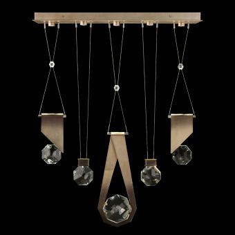 Fine Art Handcrafted Lighting / Pendants Lights / Aria 43″W 100006