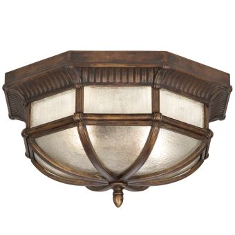 Fine Art Handcrafted Lighting / Outdoor Flush Mount / Holland Park 16″ 845282
