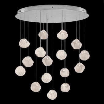 Vesta 32″ Round Pendant Light 868440 by Fine Art Handcrafted Lighting