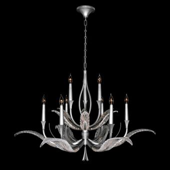 Fine Art Handcrafted Lighting / Chandeliers / Plume 45″ Round 893640 