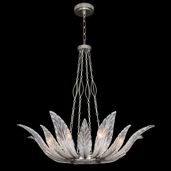 Fine Art Handcrafted Lighting / Pendant Lights / Plume 39″ Round 894040 