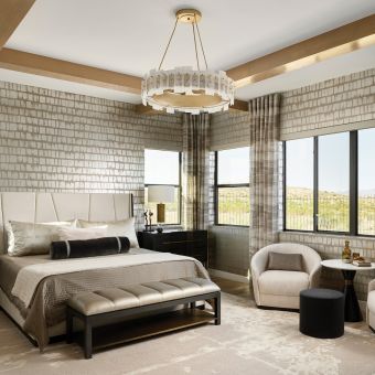 Fine Art Handcrafted Lighting / Pendant Lights / Lunea 33″ Round 910340