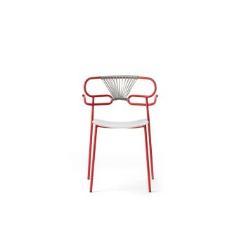 Traba / Chairs / Genoa Met Cross Armchair TR-0048-MET-CROSS