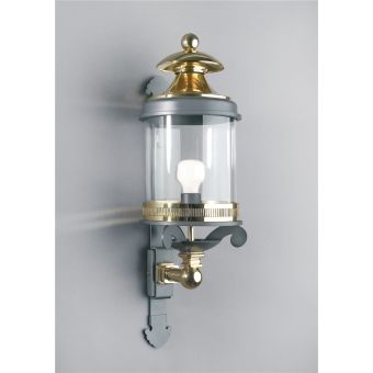 Officina Ciani / Outdoor Wall Lights / Iron and Brass GL3021WA-1 Cilindro