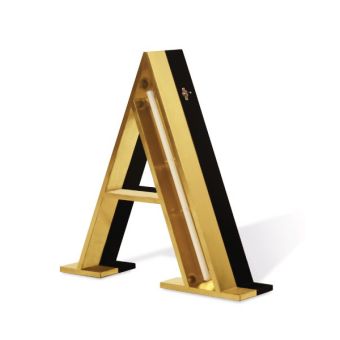 DelightFULL / Floor or Wall Lamps / Light Letter A | Graphic Letters "A"