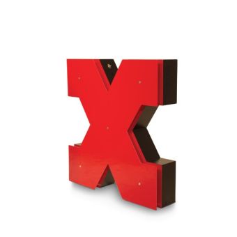 DelightFULL / Floor or Wall Lamps / Light Letter X | Graphic Letters "X"