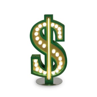 DelightFULL / Floor or Wall Lamps / Light Symbol $ | Graphic Symbols Dollar
