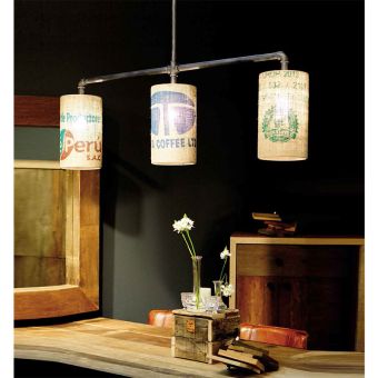 Robers / 3-lighter Suspension Lamp / HL 2609
