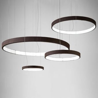 Il Paralume Marina / Luxury Modern large Chandelier of 4 rings / Gulliver 2230