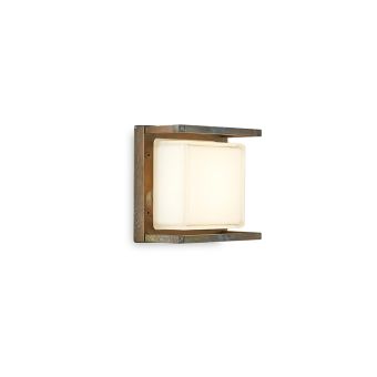Moretti Luce / Outdoor Wall Lamp / Ice Cubic Square 3405