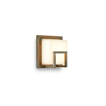 Moretti Luce / Outdoor Wall Lamp / Ice Cubic Square 3407