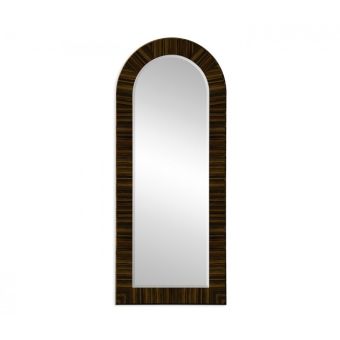 Jonathan Charles / Art Deco Oval Mirror (High Lustre) / 494153-AMH