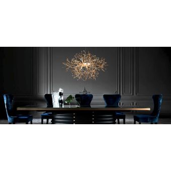 Mechini / Chandeliers / Clear and Coloured Bohemian Crystal L-Spidery/12