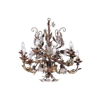 Mechini / Chandeliers / Clear Bohemian Crystal and Murano Glass L233/10