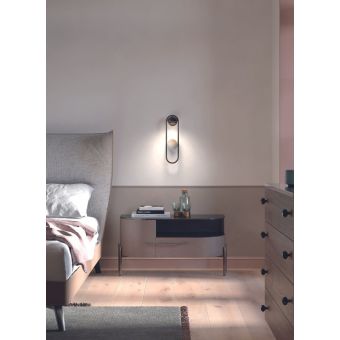 Masiero / Wall Lights / Luppiter A1 Alabaster
