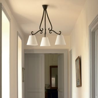 Objet Insolite / Bronze Chandeliers / Lustre Volute