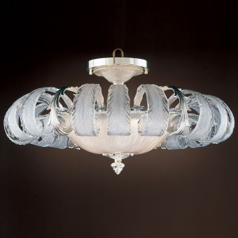 Mariner / Venetian Glass Ceiling Lamp / Royal Heritage 19385
