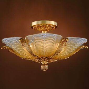 Mariner / Venetian Glass Ceiling Lamp / Royal Heritage 19495
