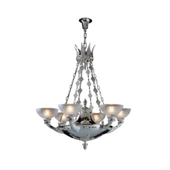 Mariner / French Empire Style Six-Light Chandelier / 18812