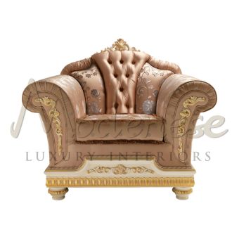 Modenese Luxury Interiors / Armchair / Classic Capitonne 14453