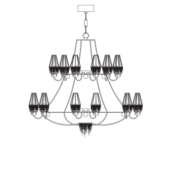 Patrizia Garganti / Chandeliers / Burlesque PG108