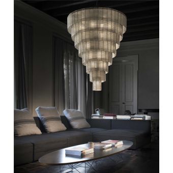Euroluce Lampadari / Chandeliers / Plissè 95