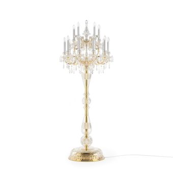 Preciosa / Luxury Crystal Floor Lamp, Historic Design / Maria Theresa 