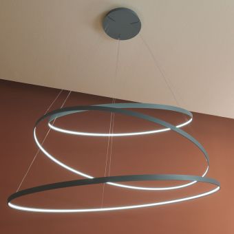 Zava Rings Orizzontale Horizontal Pendant Lamp - A version 