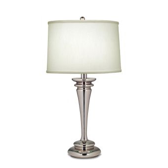 Elstead Lighting / Table Lamps / Brooklyn 1 Polished Nickel