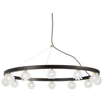 Arte Veneziana / Pendants & Suspension Lights / Sforza Contemporary LCC-GLF-208-LC170-12