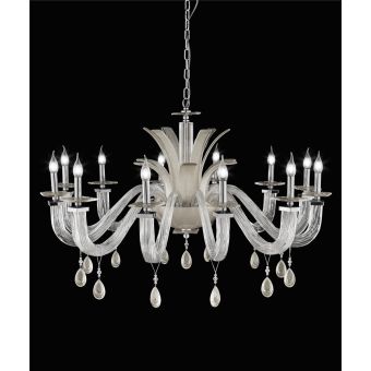 Euroluce Lampadari / Chandeliers / Soar L12 Silver